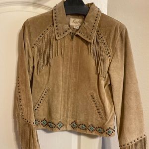 Suede Southwestern Jacket
